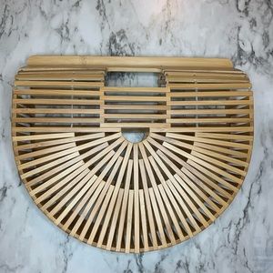 Brand New Bamboo Clutch Bag